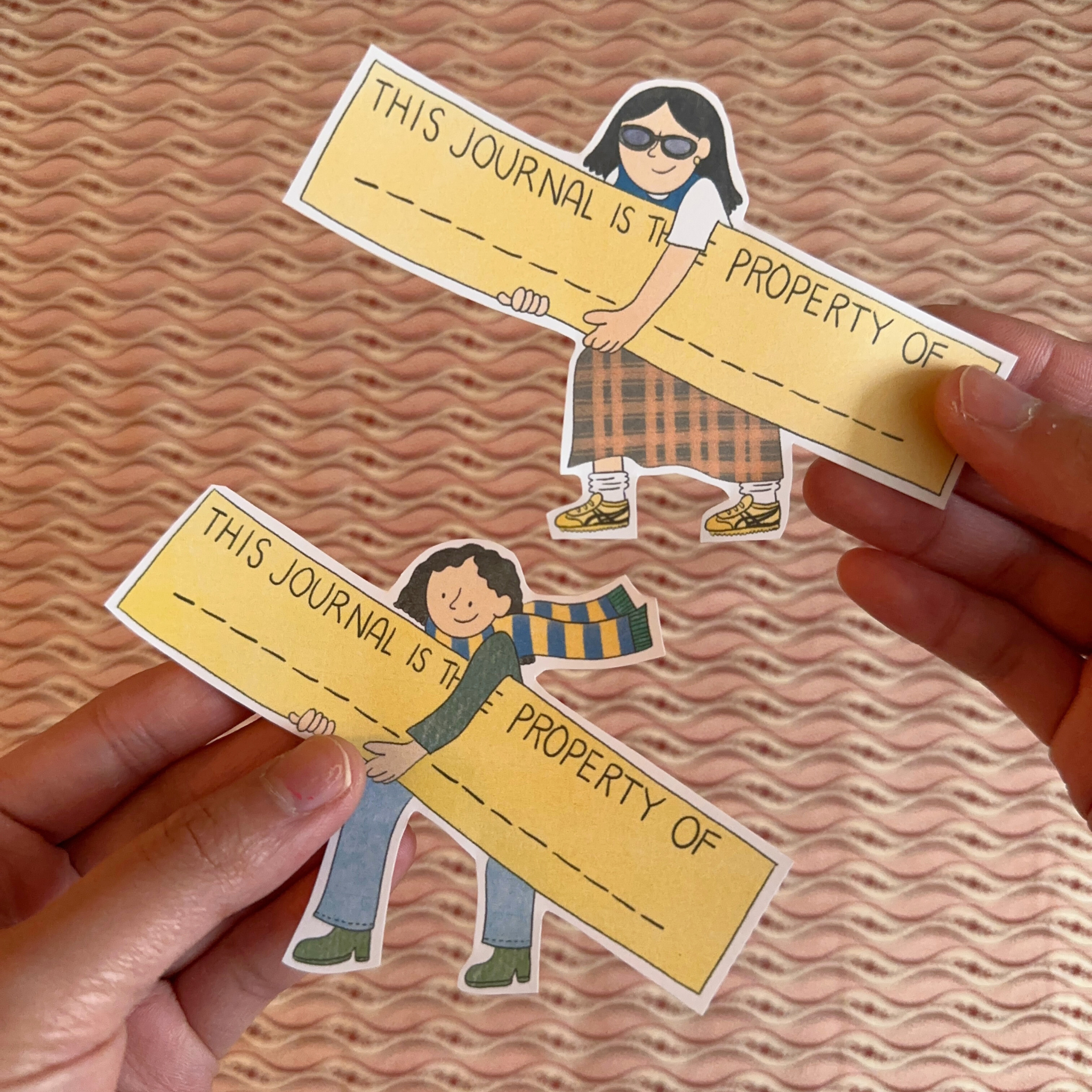 Custom Journal Label | 🖨️ (Print-at-home)