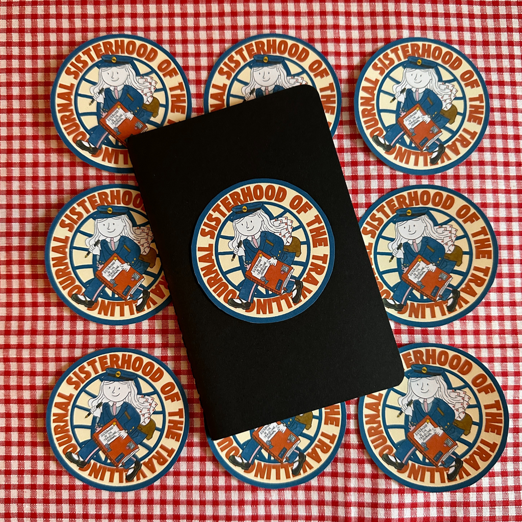 Sisterhood of the Travelling Journal Sticker | 🖨️ (Print-at-home)